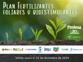 Plan de Bioestimulantes Foliares 2024