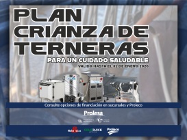 Plan Crianza de terneras 2025/26