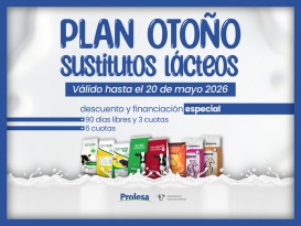 Plan Otoño Sustitutos Lácteos 2026